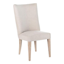 Alameda Natural Upholstered Dining Chair 2 Piece Set