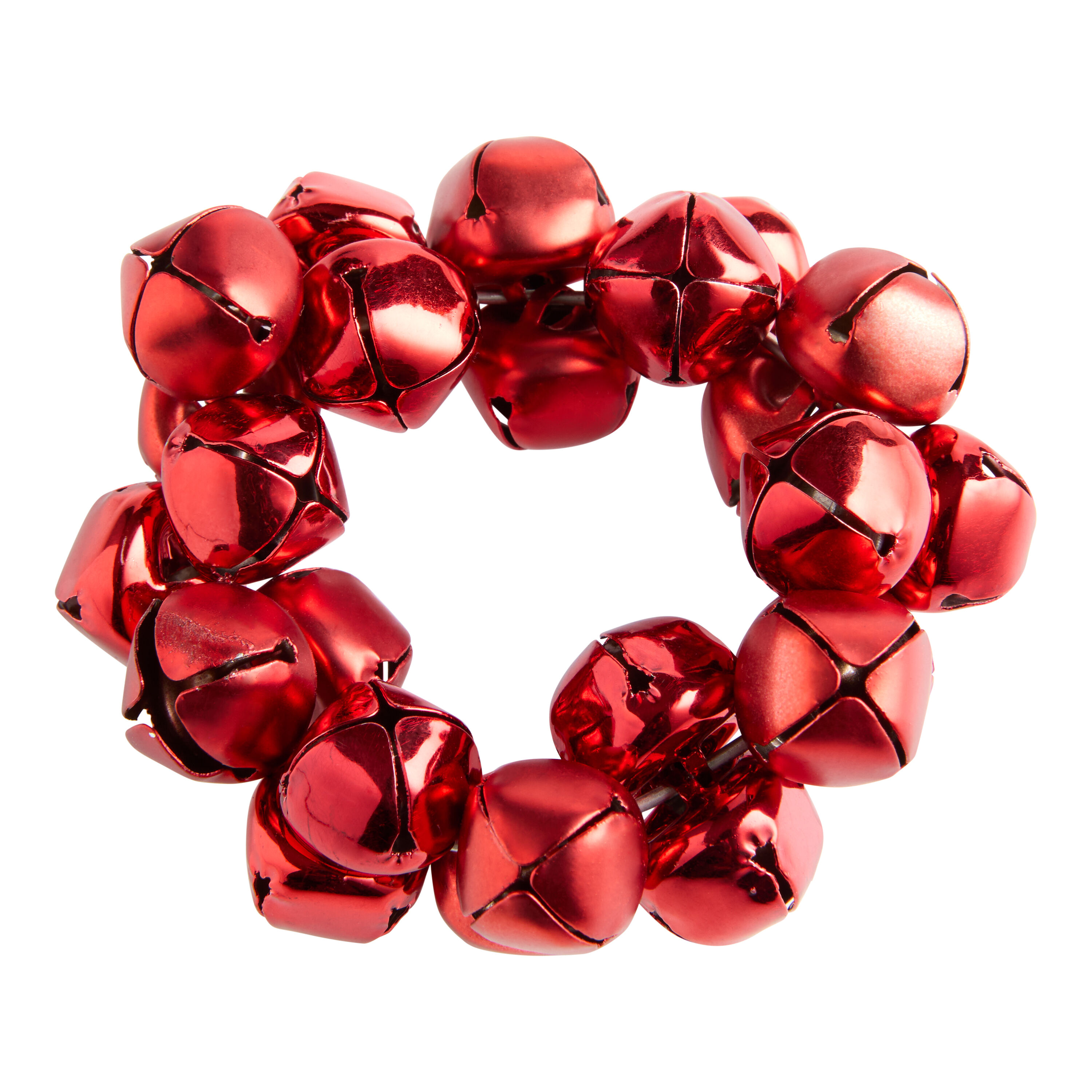 Jingle bell napkin rings top