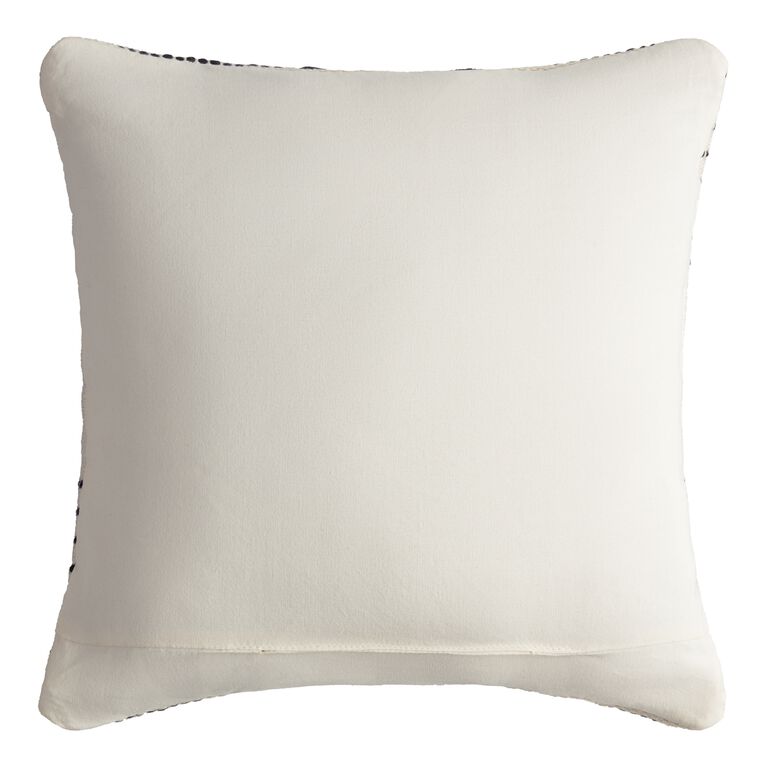 Extra Wide Ivory Textured Boucle Lumbar Pillow by World Market