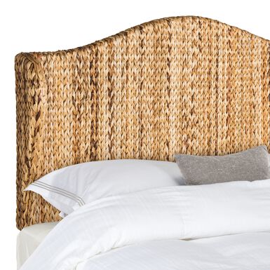 Adams Natural Fiber Woven Wingback Headboard Adams Natural Fiber Woven Wingback Headboard