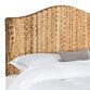 Adams Natural Fiber Woven Wingback Headboard image number 0