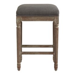 Paige Backless Upholstered Counter Stool
