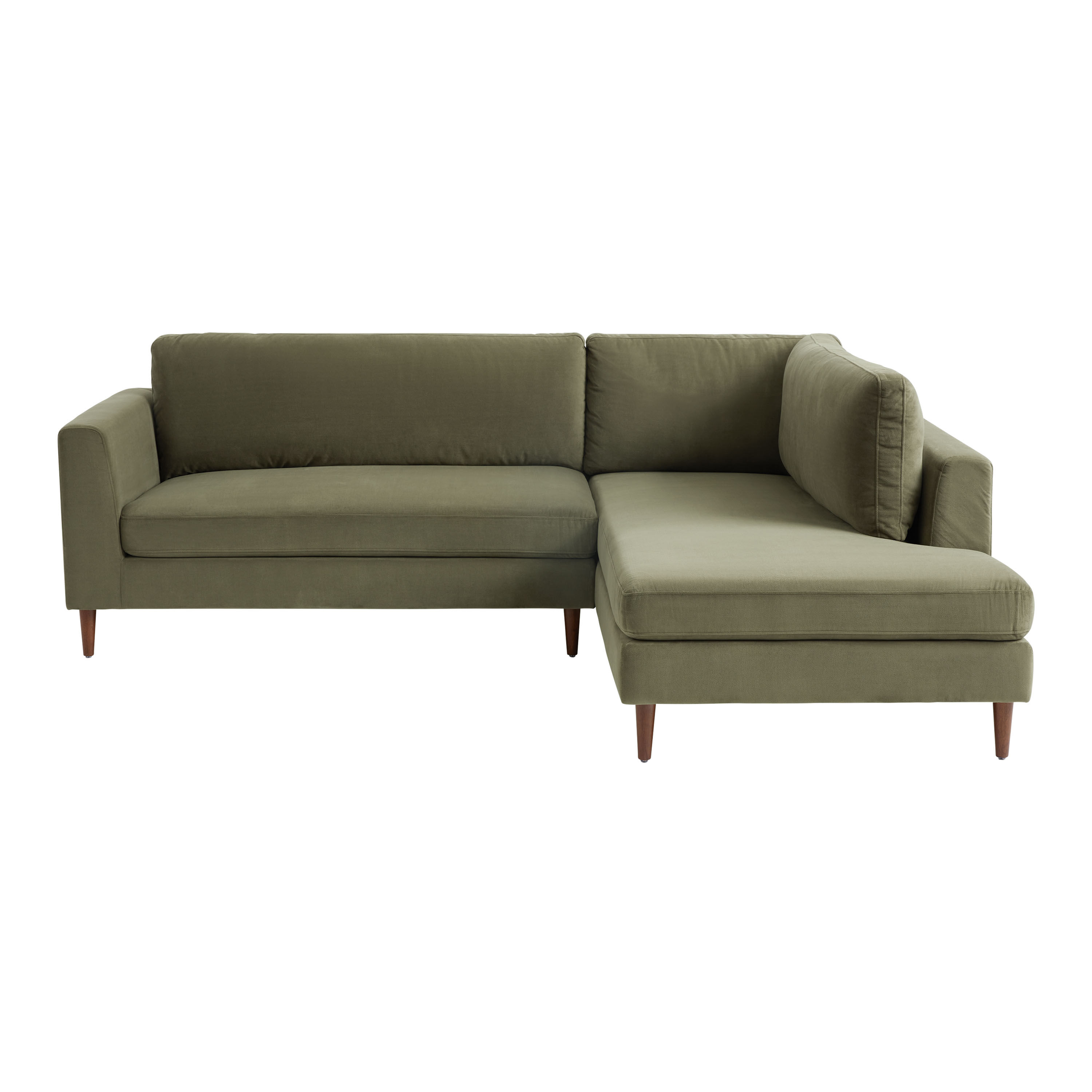 World market store white couch