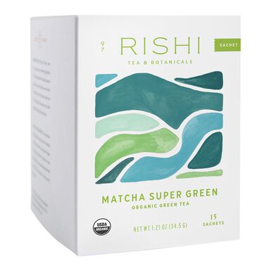 Rishi Matcha Super Green Tea 15 Count Rishi Matcha Super Green Tea 15 Count