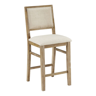 Columbia Rustic Wood Upholstered Counter Stool 2 Piece Set Columbia Rustic Wood Upholstered Counter Stool 2 Piece Set