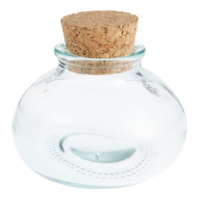 Corked Glass Spice Jar