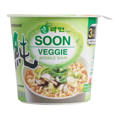 Nongshim Soon Veggie Noodle Soup Cup Nongshim Soon Veggie Noodle Soup Cup