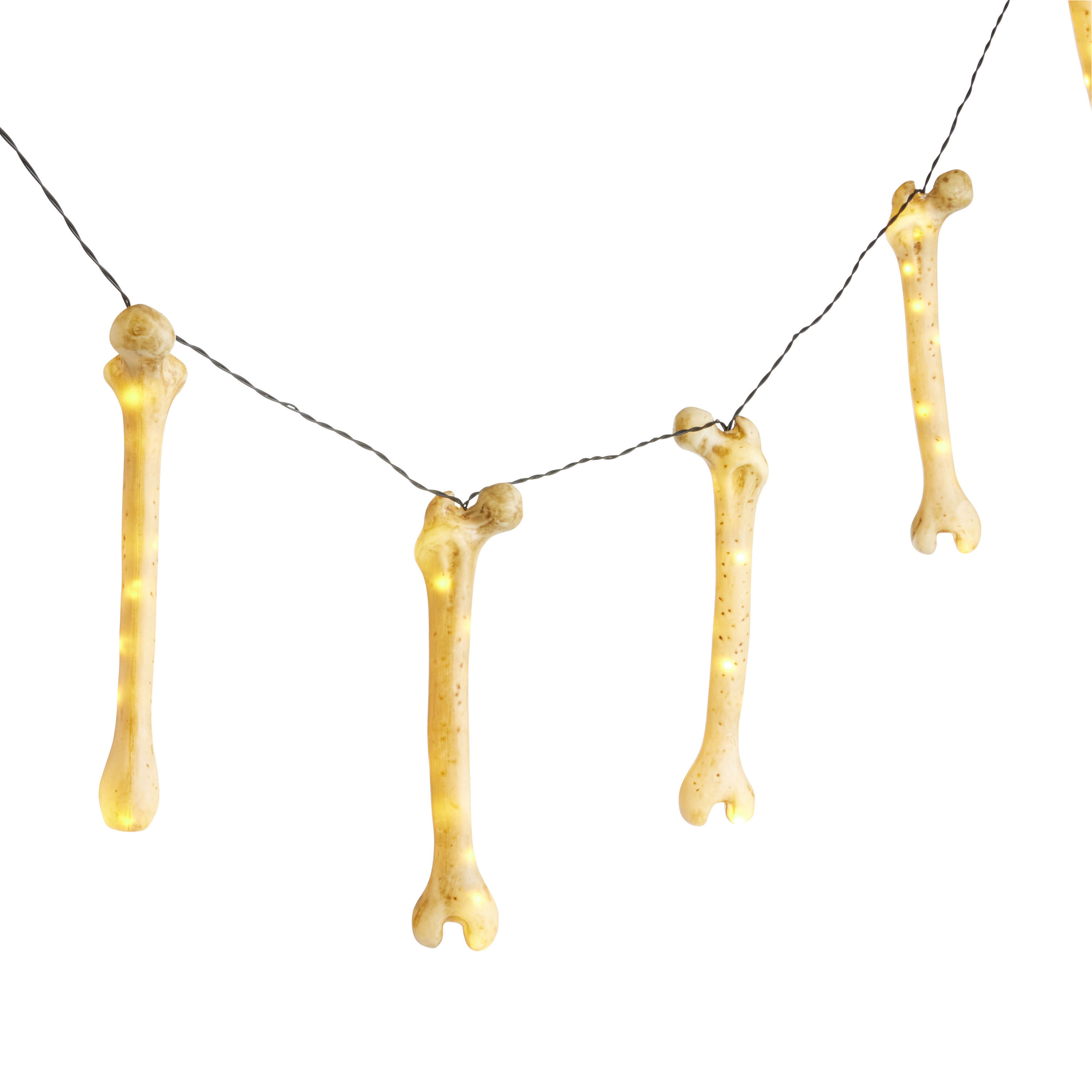 Graveyard Bones LED 7 Count Battery Operated String Lights image number 0