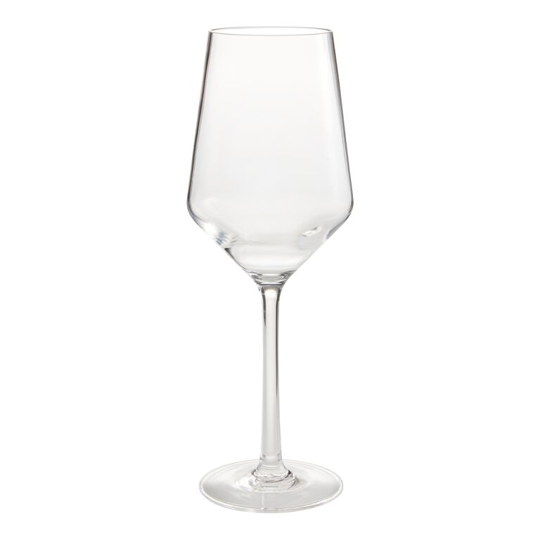 Reusable Durable Glass Wine Tritan White 470ml (1 Unit)