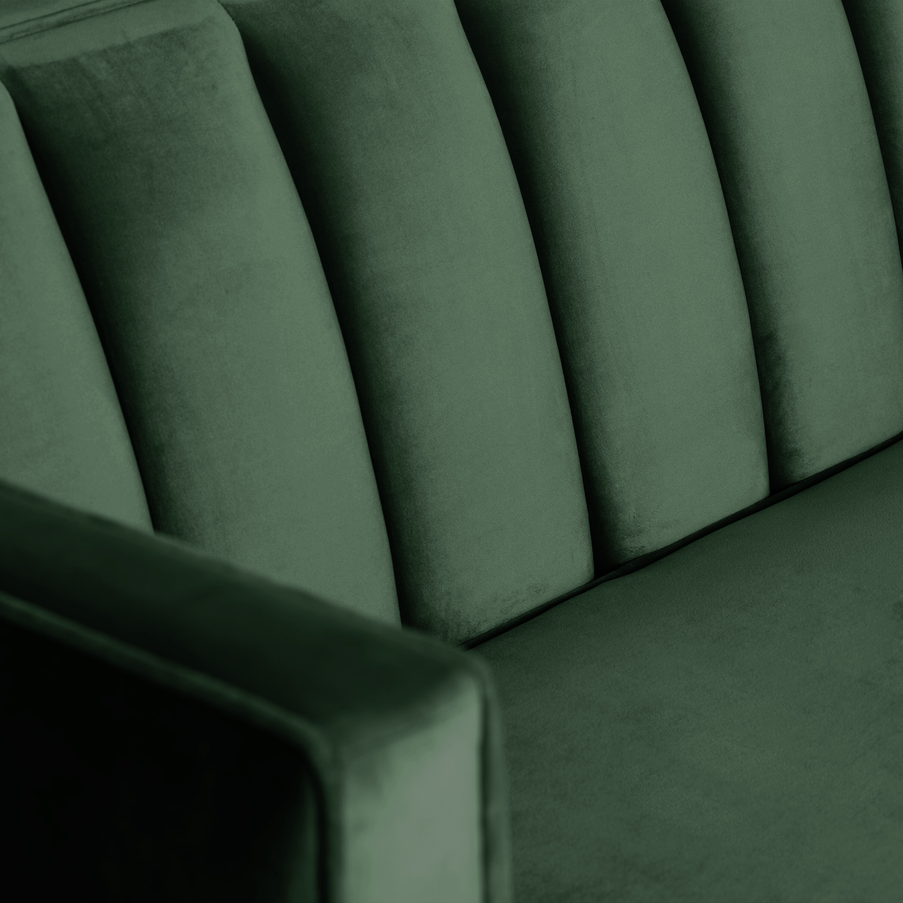 World market shop green couch