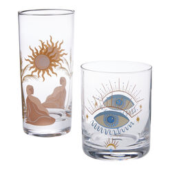 Siren Sands Celestial Bar Glass