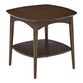 Walnut Brown Wood Brewston Table Collection image number 1