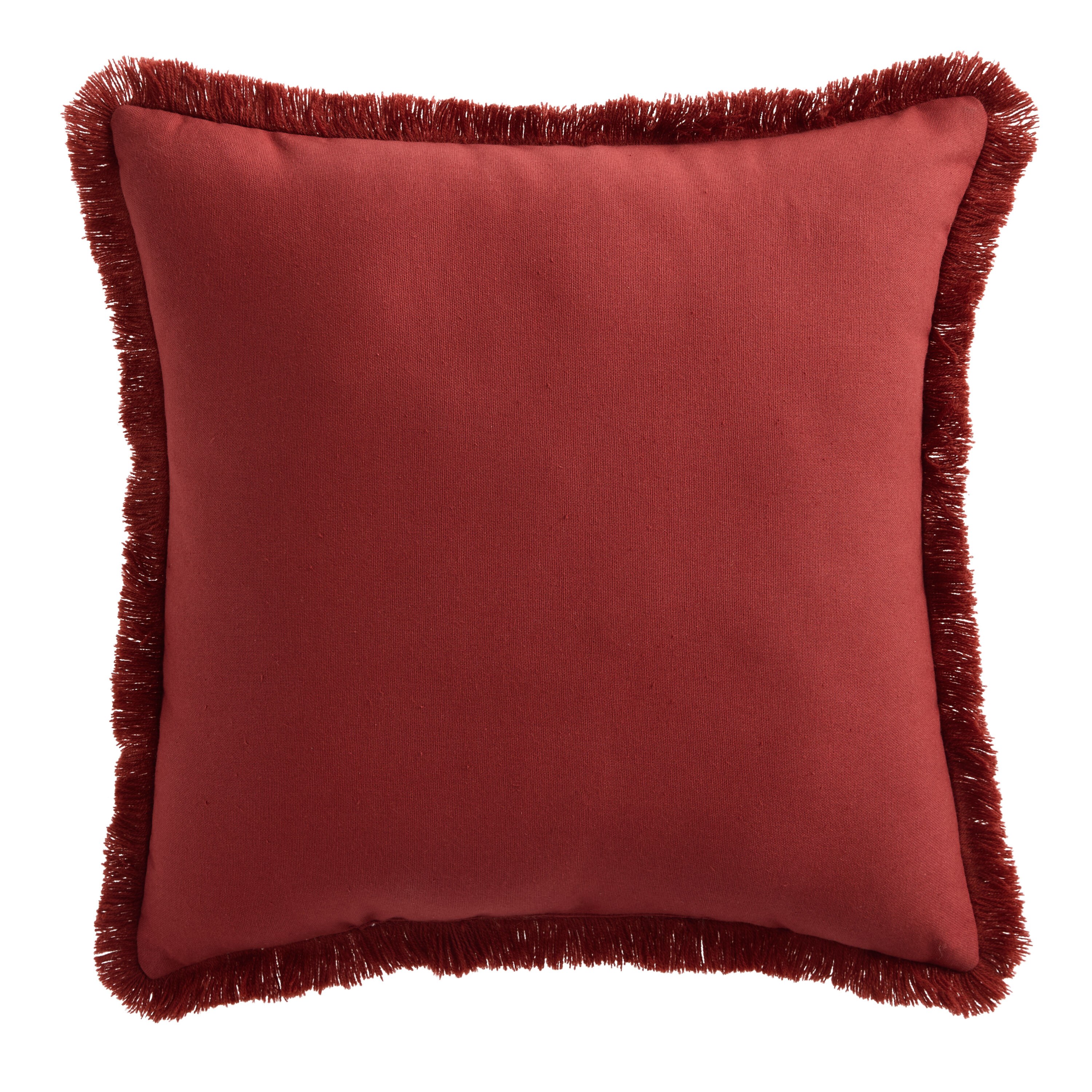 Yellow Velvet Chinoiserie Bird Fringe Throw Pillow image number 1