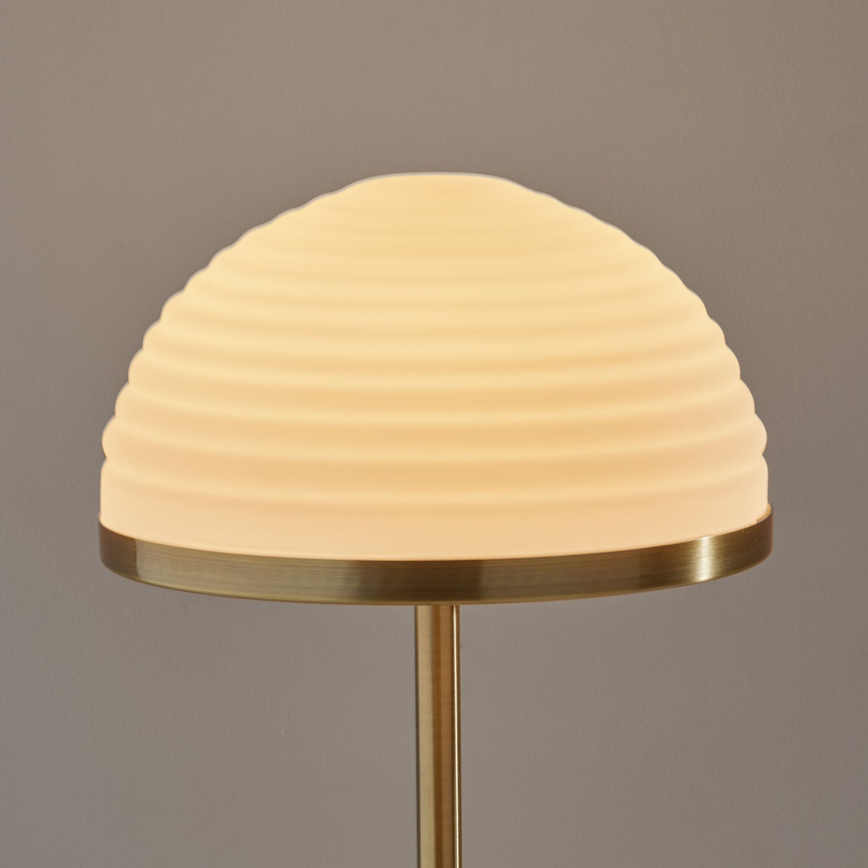 Glass dome lamp shades for table lamps on sale