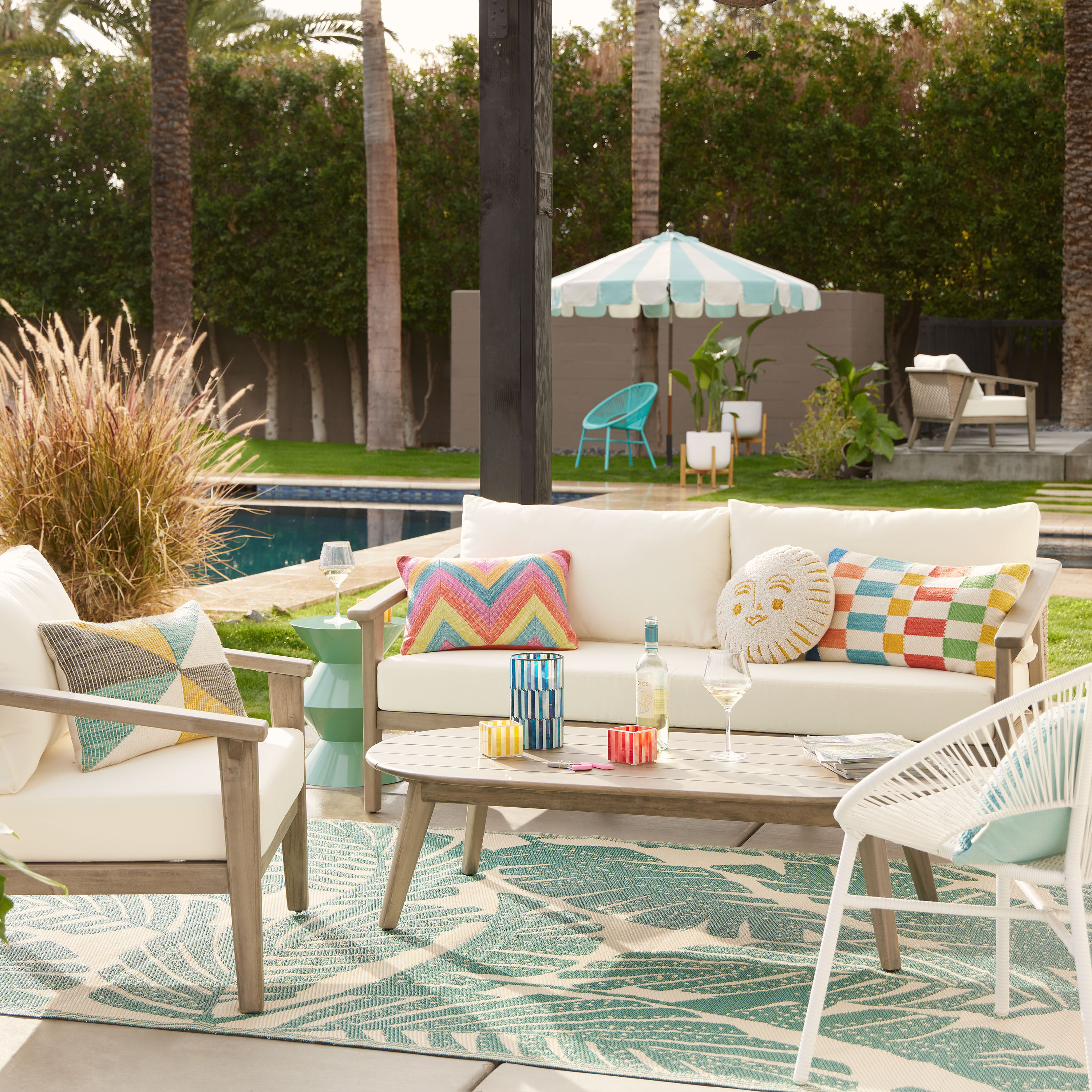 World market outdoor coffee table deals