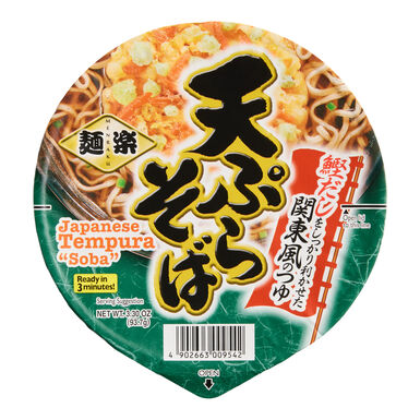 Menraku Tempura Soba Noodle Soup Bowl Menraku Tempura Soba Noodle Soup Bowl