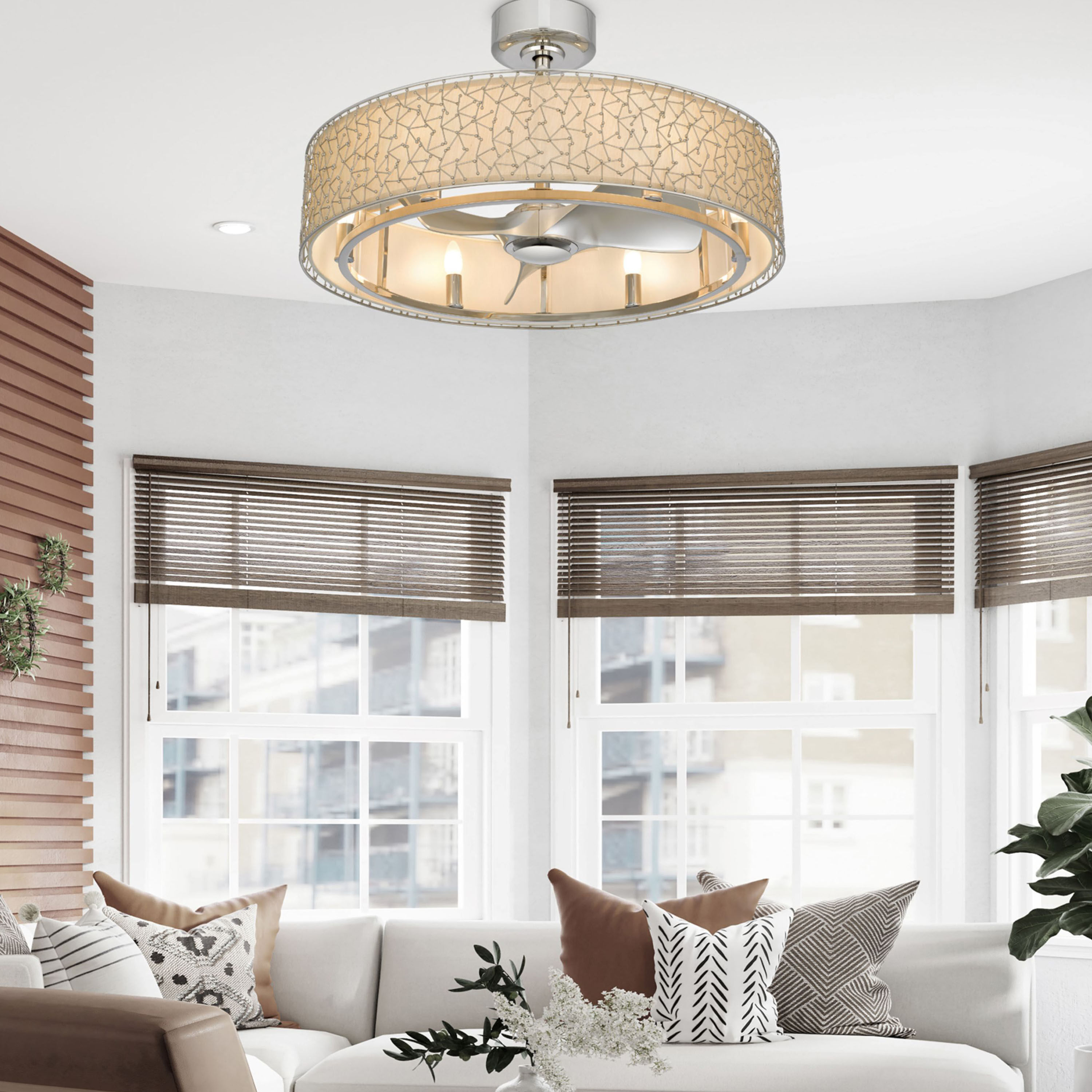 Beige ceiling light shades cheap