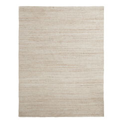 Patton Tonal Cream Hand Braided Recycled Indoor Outdoor Rug