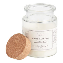 Jardin White Gardenia Scented Candle