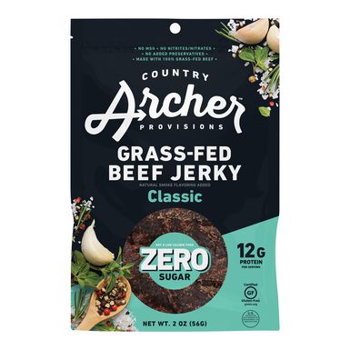 Country Archer Zero Sugar Classic Beef Jerky Country Archer Zero Sugar Classic Beef Jerky