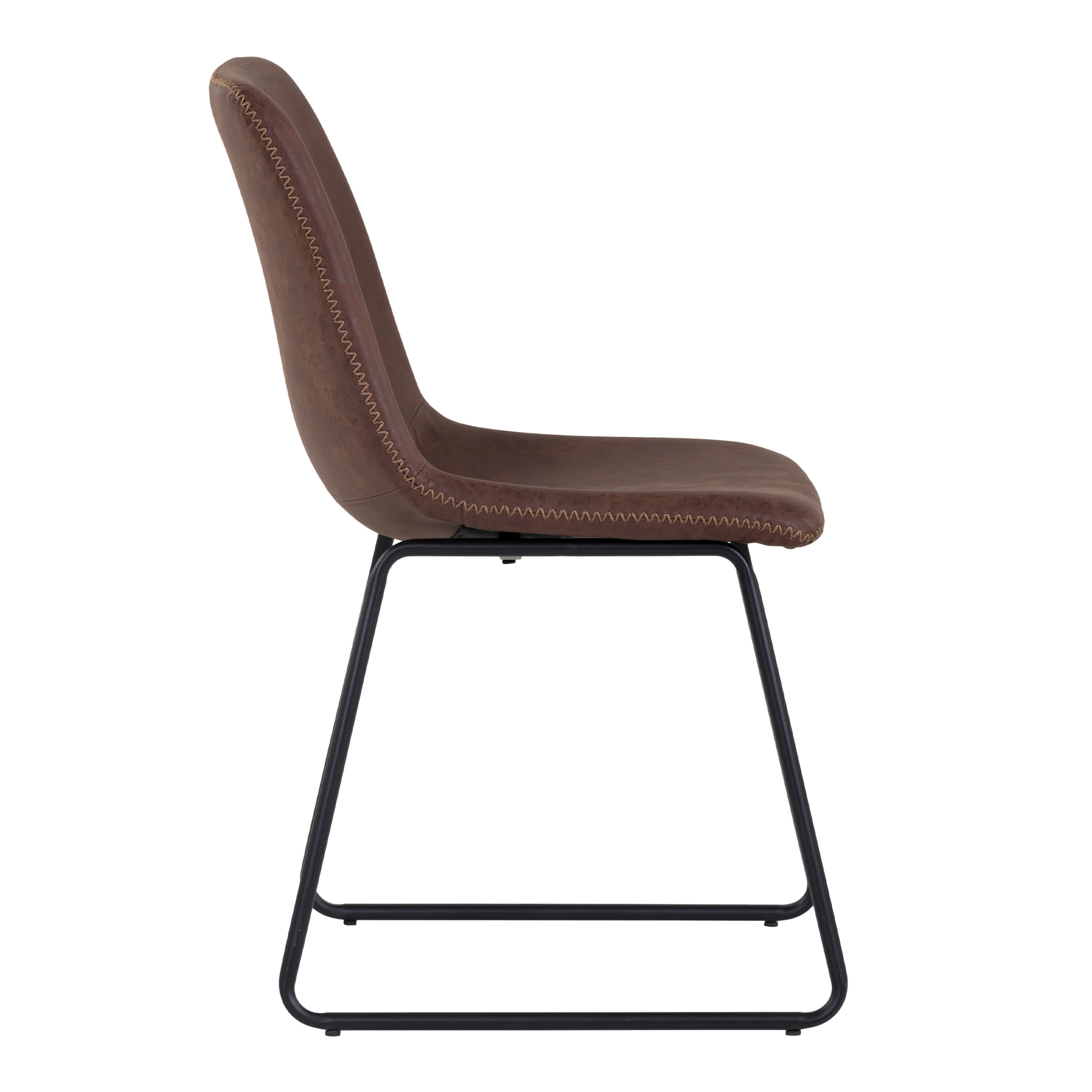 Jero Faux Leather Upholstered Dining Chair 2 Piece Set