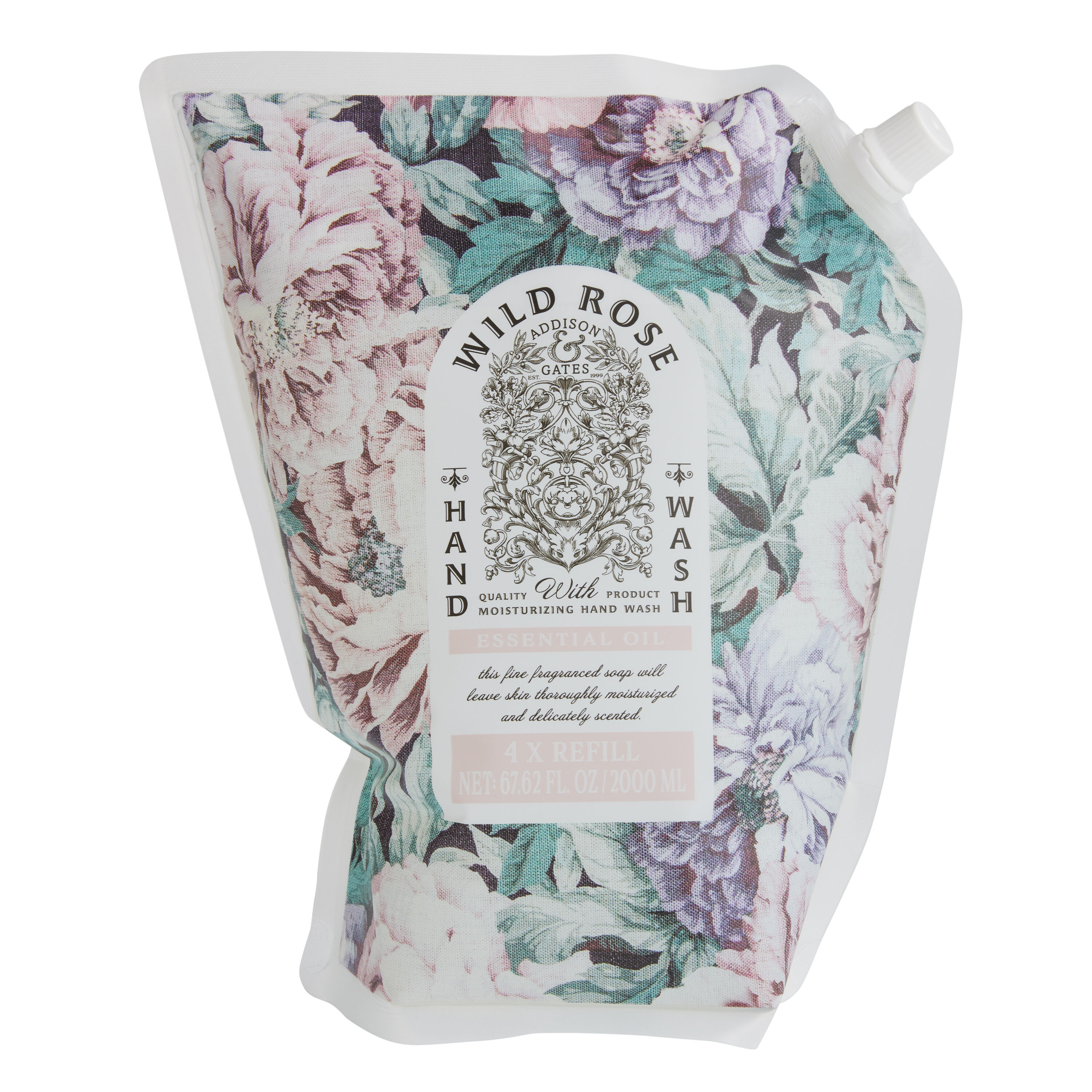 A&G Elegant Autumn Wild Rose Liquid Hand Soap Refill image number 0