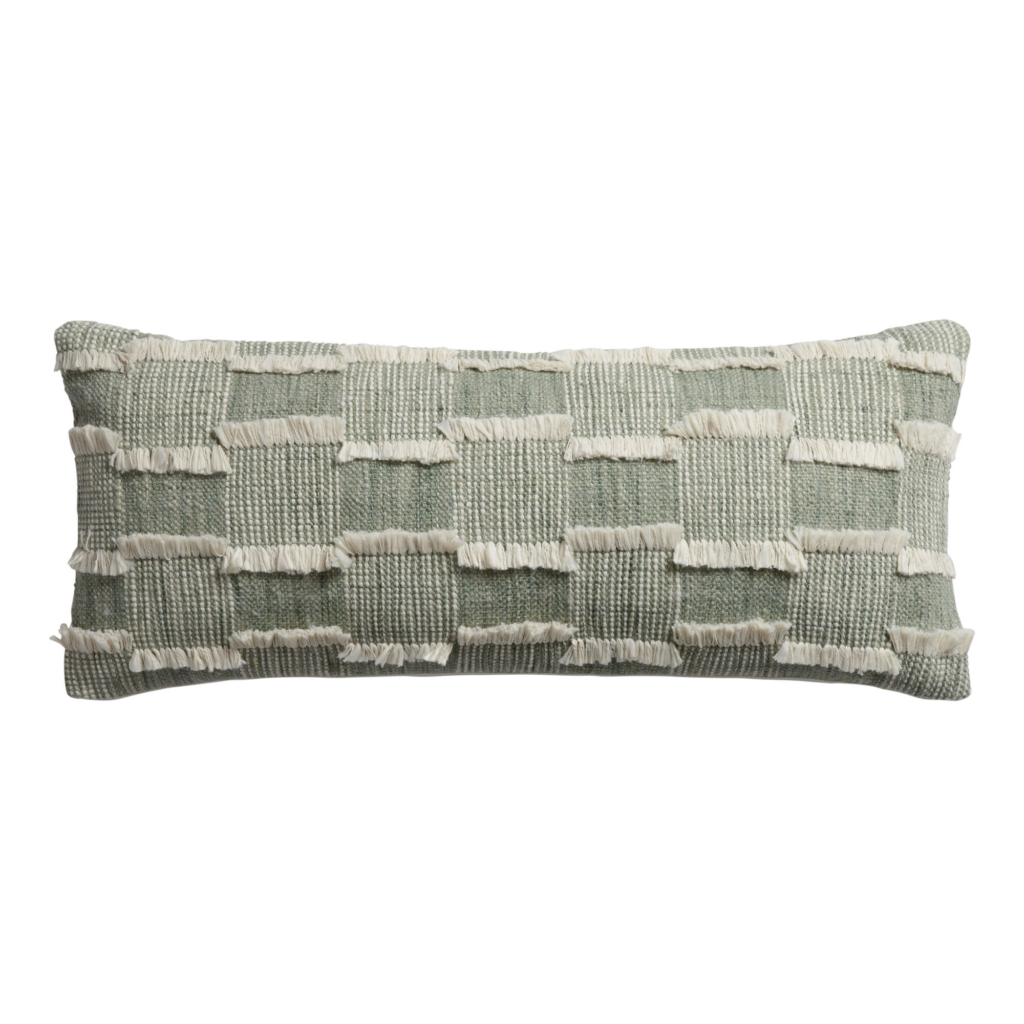 Sage green lumbar pillow on sale