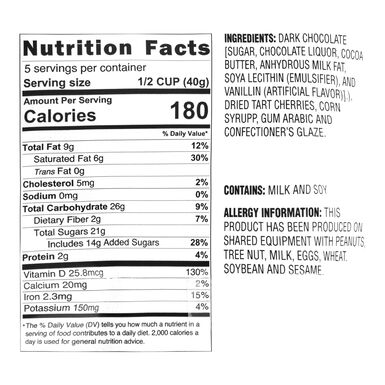 South Bend Dark Chocolate Cherries South Bend Dark Chocolate Cherries