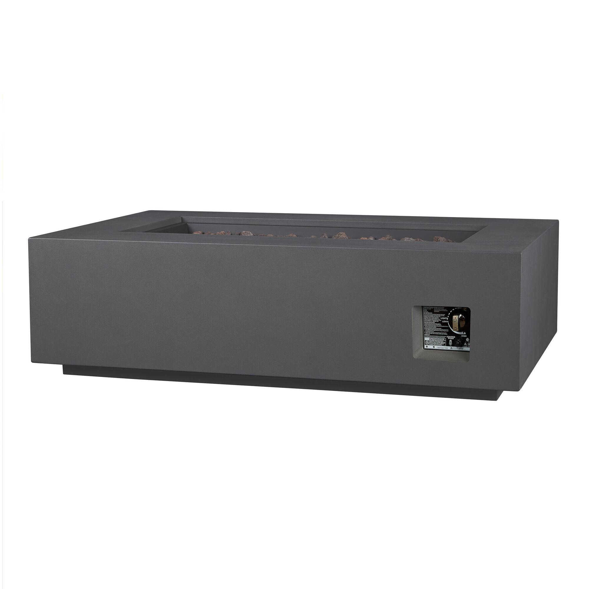 Nassau Steel Gas Fire Pit Table image number 3