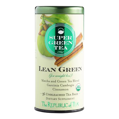 The Republic of Tea Organic Lean SuperGreen Tea 36 Count The Republic of Tea Organic Lean SuperGreen Tea 36 Count