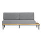 Andorra Reversible Modular Outdoor Sofa with Table image number 2
