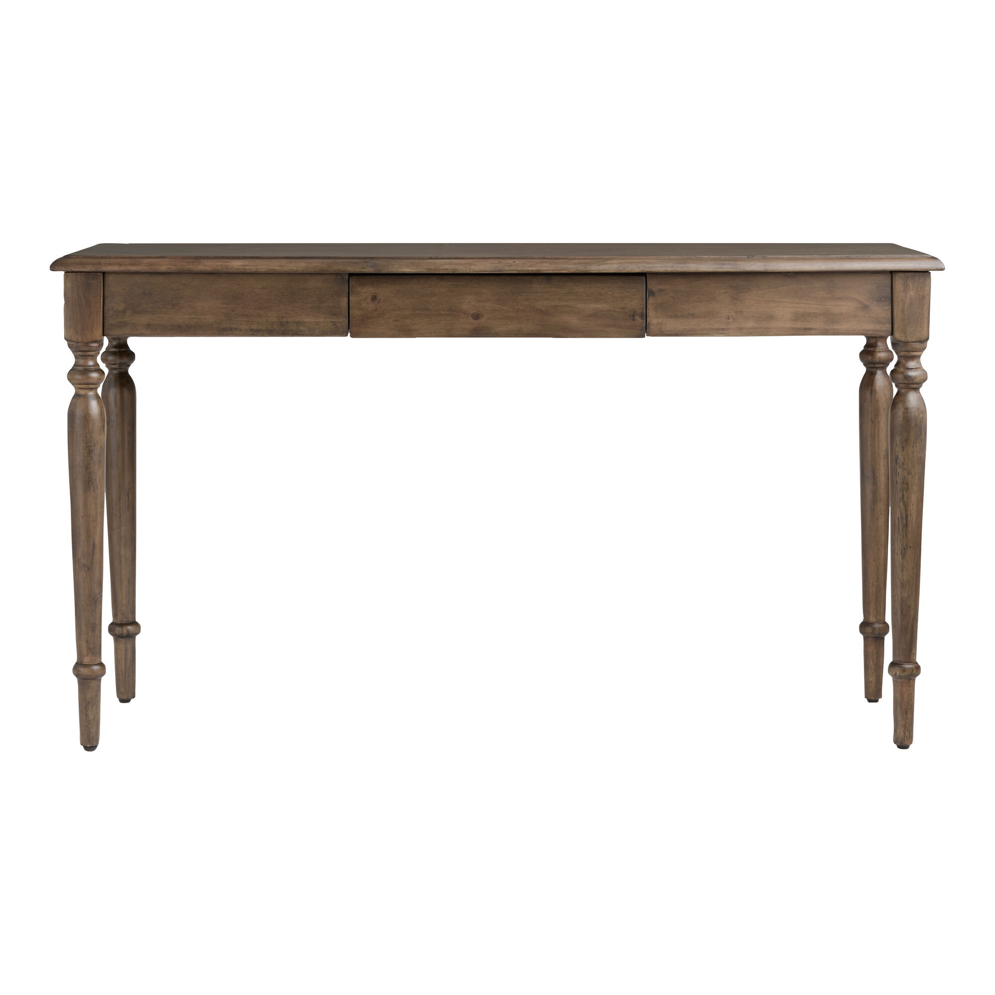 Turned leg hot sale desk