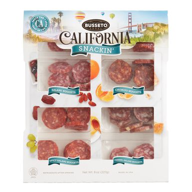 Busseto California Snackin' Salami Nuggets Variety Pack Busseto California Snackin' Salami Nuggets Variety Pack