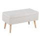 Tulare Upholstered Storage Bench image number 0