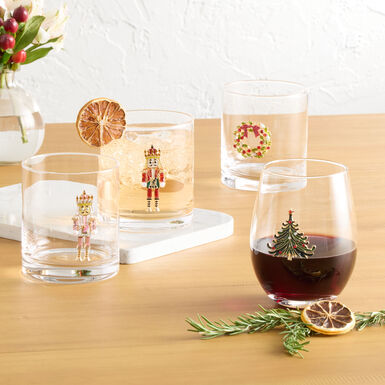 Charm Brooch Tree Stemless Wine Glass Charm Brooch Tree Stemless Wine Glass