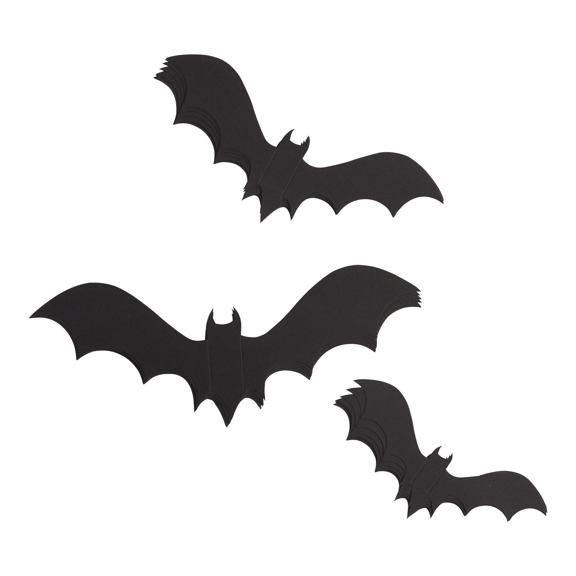 24 Pack Adhesive Bats Decor Set of 2 - World Market