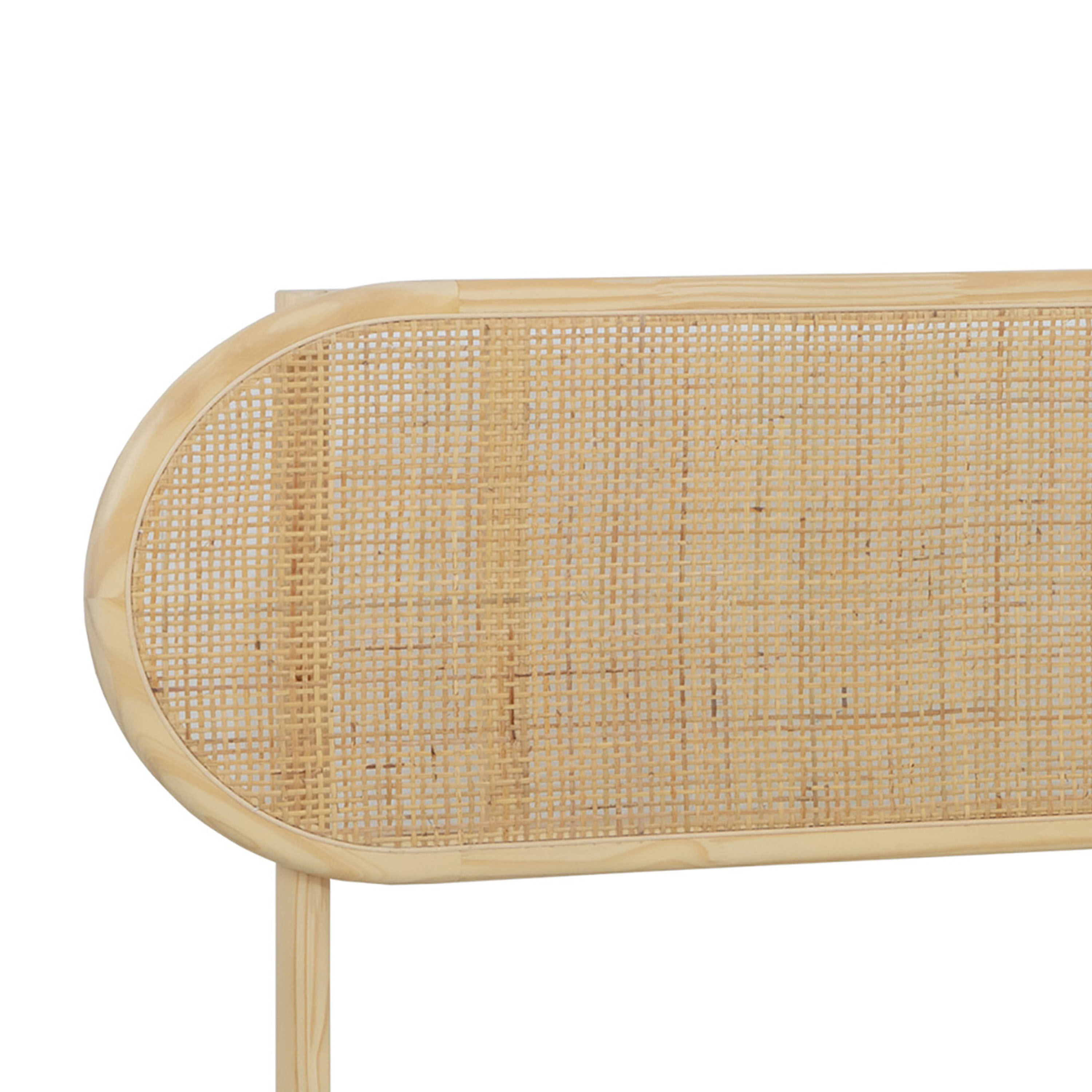 World market store rattan headboard