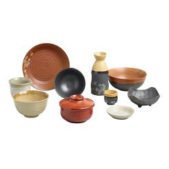 Fuji Rimmed Ceramic Teacup Set Of 4