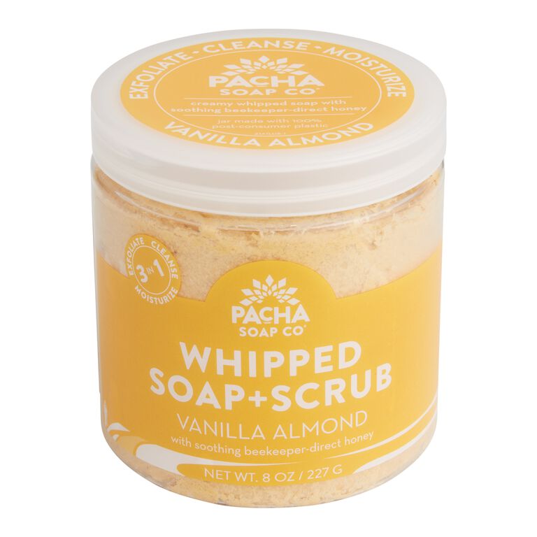 Pacha Vanilla Almond Whipped Soap and Scrub image number 1