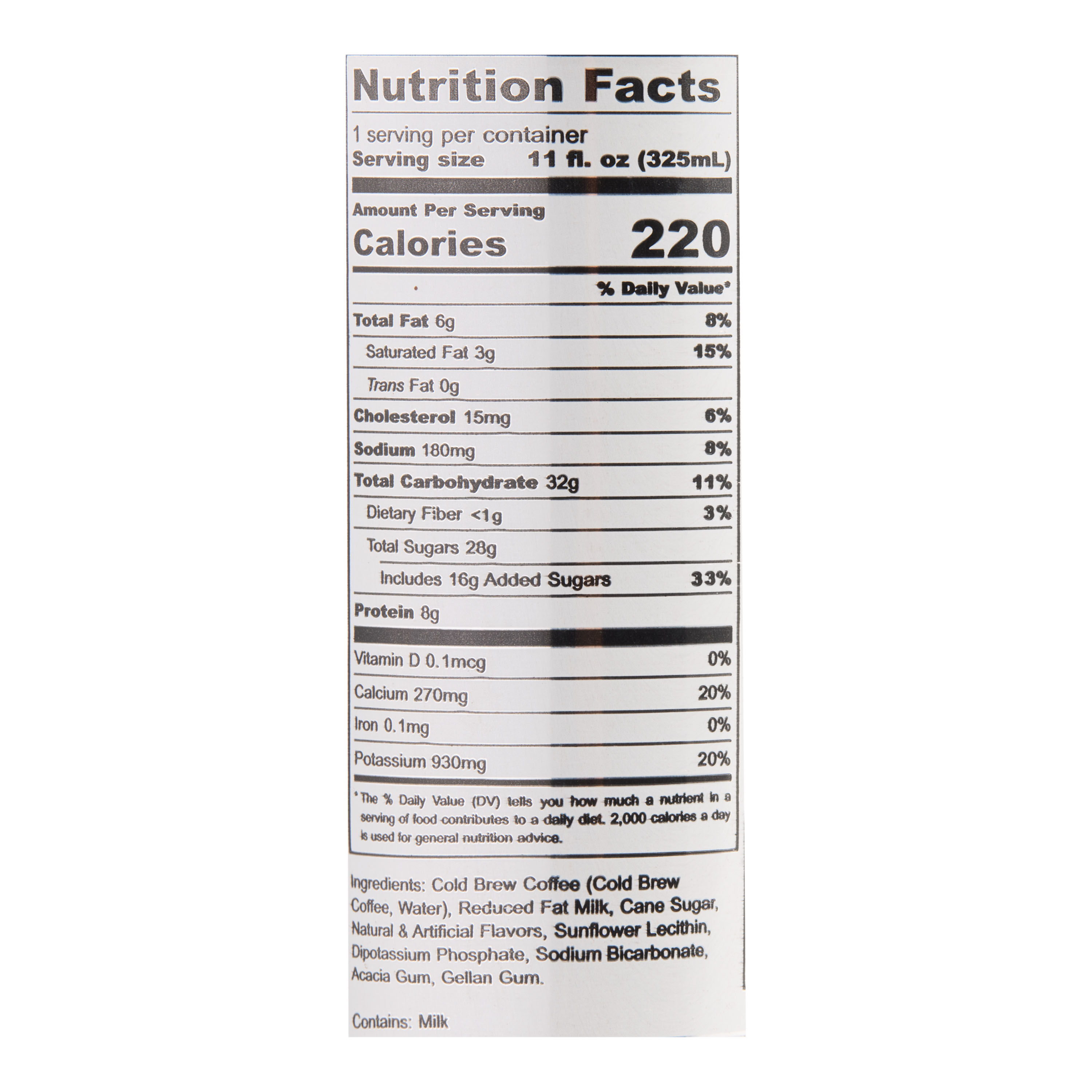 Bones Smorey Time S'mores Cold Brew Latte image number 1