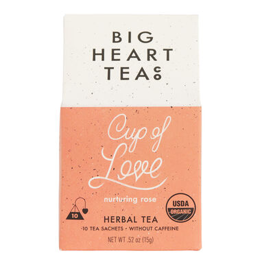 Big Heart Cup Of Love Nurturing Rose Herbal Tea 10 Count Big Heart Cup Of Love Nurturing Rose Herbal Tea 10 Count