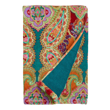 Venice Multicolor Paisley Velour Towel Collection Venice Multicolor Paisley Velour Towel Collection