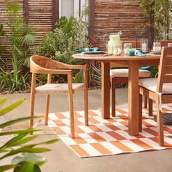 Rio Terracotta Tile Reversible Indoor Outdoor Floor Mat