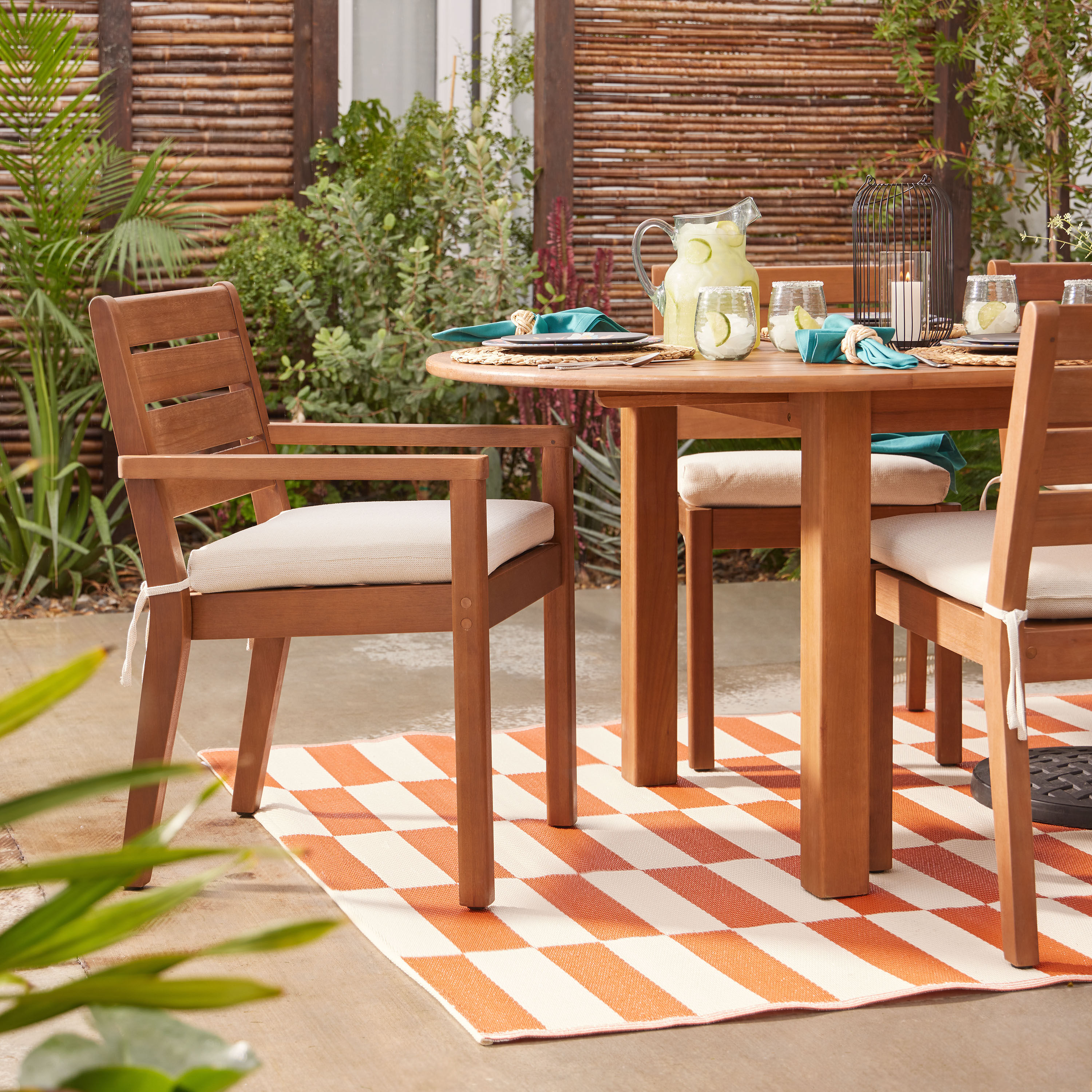 World market shop outdoor dining table