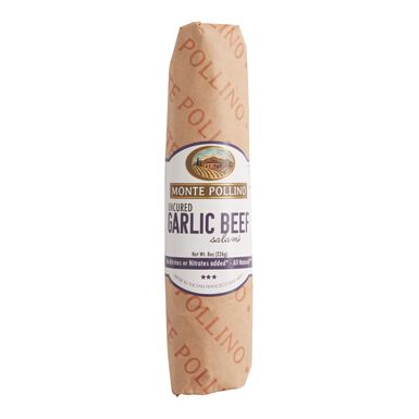 Monte Pollino Uncured Garlic Beef Salami Monte Pollino Uncured Garlic Beef Salami