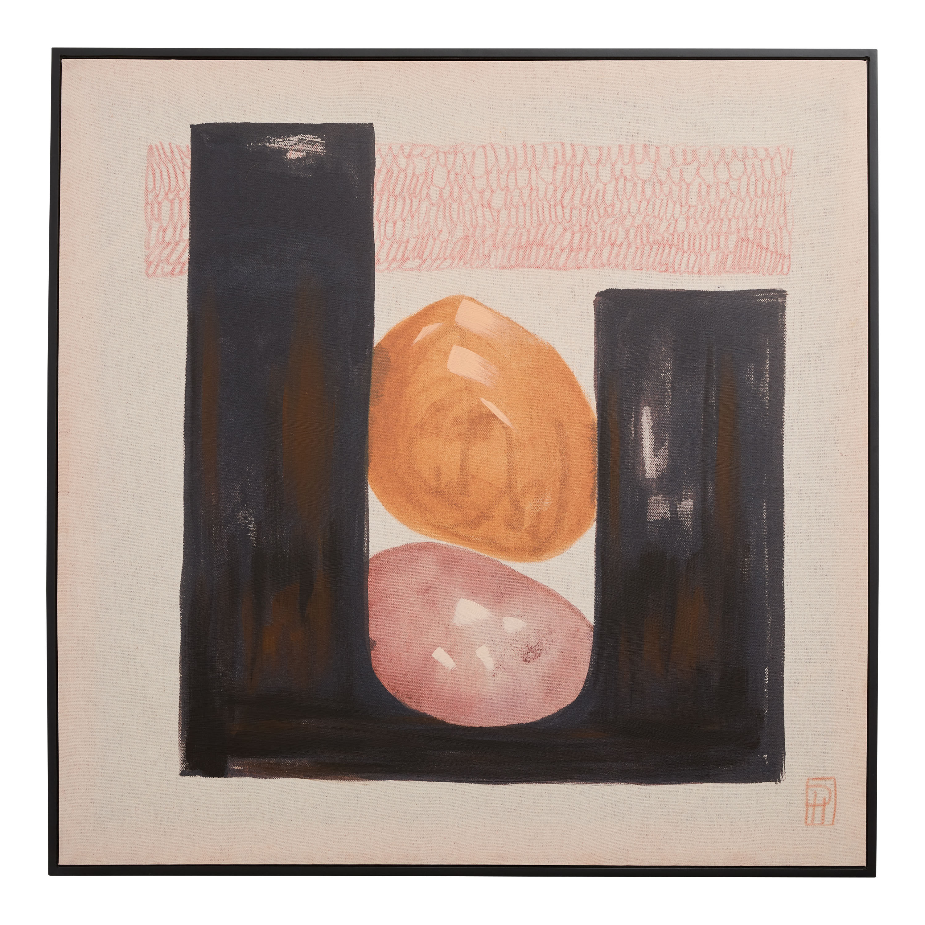 Falling Water by Danielle Hutchens Framed Canvas Wall Art image number 0