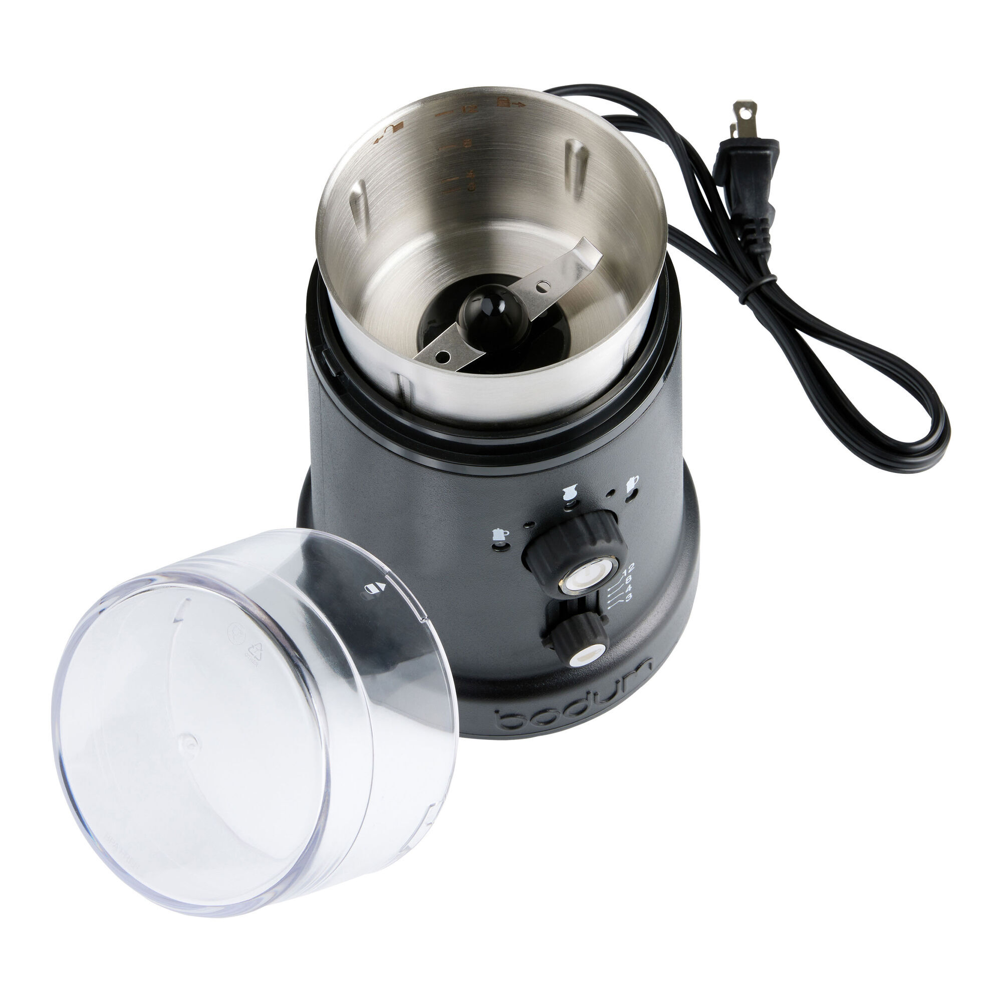 Bodum Bistro Adjustable Stainless Steel Blade Coffee Grinder World Market