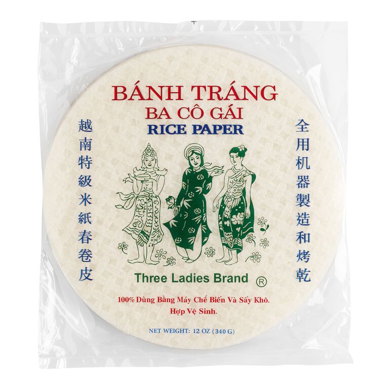 Three Ladies Spring Roll Rice Paper 32 Count - World Market