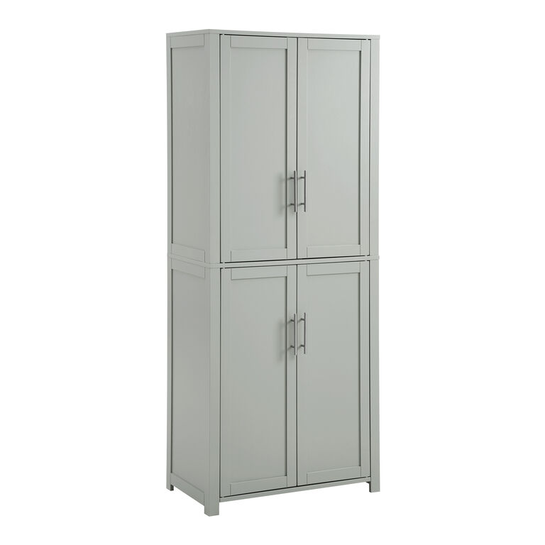 Fairbairn Tall Wood Kitchen Pantry Storage Cabinet image number 1