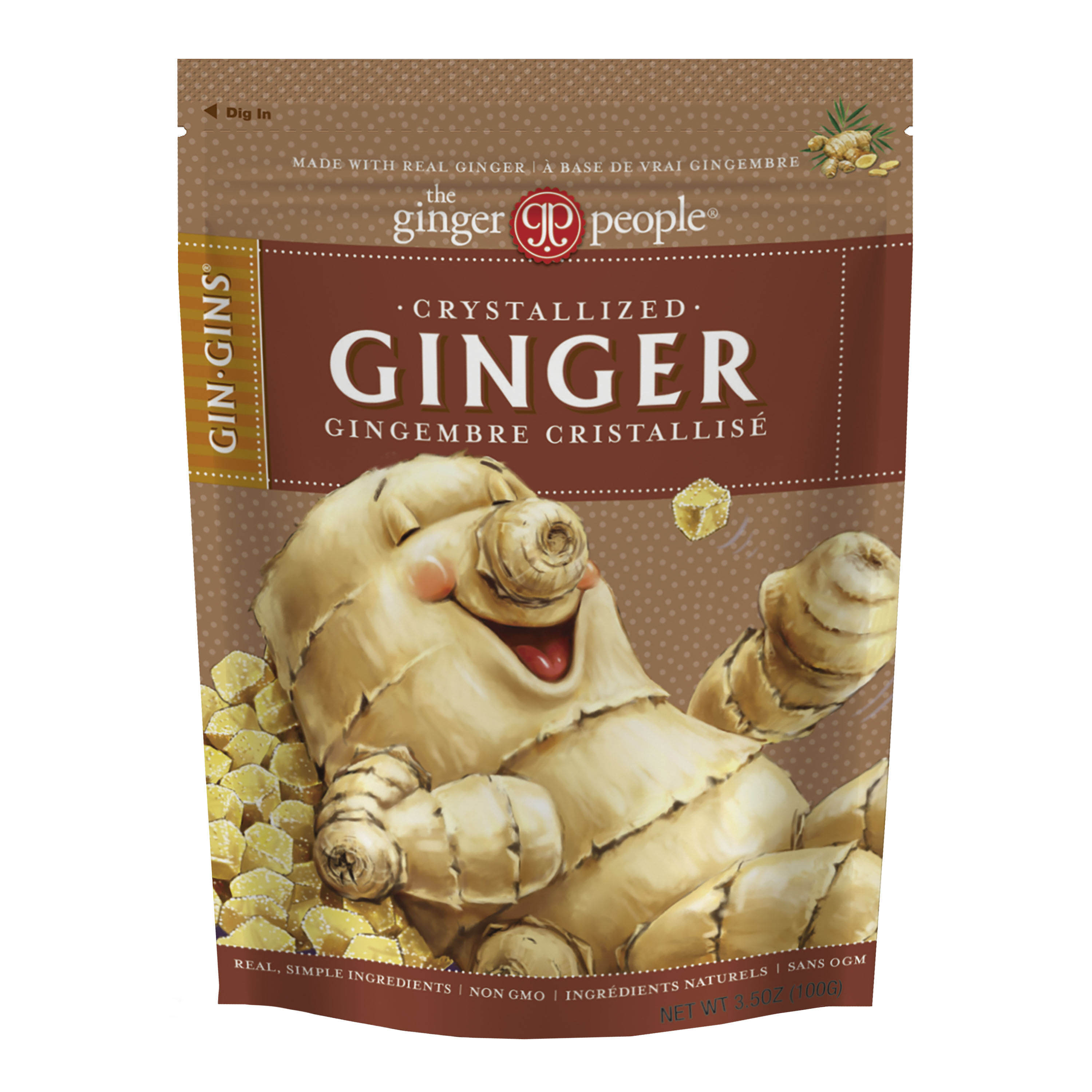 The Ginger People GinGins Crystallized Ginger World Market